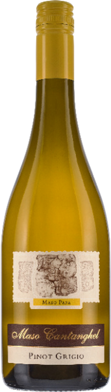 Bottiglia di Maso Papa Pinot Grigio Vigna delle Dolomiti IGT Cantine Monfort di Cantine Monfort