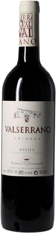 Bottiglia di Valserrano Crianza Bodegas de la Marquesa di Bodegas de la Marquesa