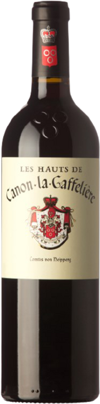 Bottiglia di Les Hauts de Canon La Gaffelière St-Emilion AC Château Canon La Gaffelière di Château Canon La Gaffelière