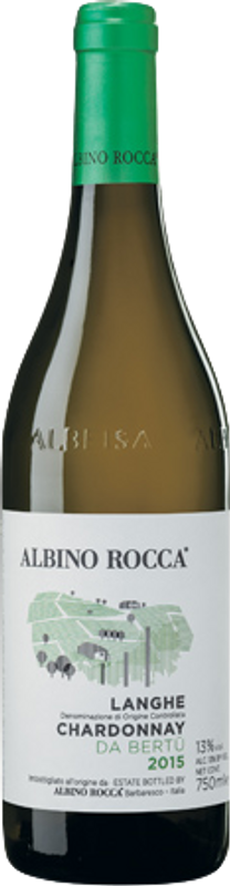 Bottiglia di Langhe DOC Chardonnay da Bertü Albino Rocca di Albino Rocca