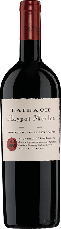 Flasche Claypot Merlot Laibach Vineyards von Laibach Vineyards