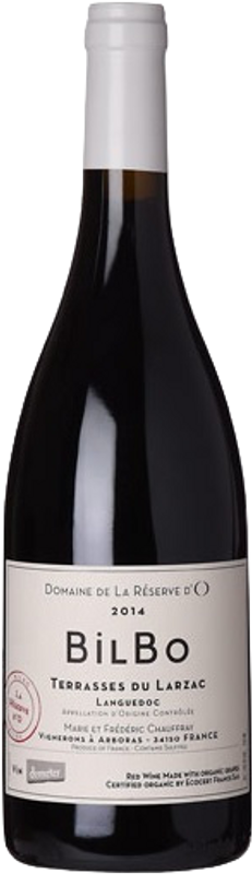 Flasche Bilbo AOC Terrasses du Larzac Marie Chauffray von Marie Chauffray