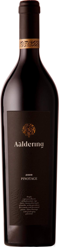 Flasche Pinotage Aaldering von Aaldering