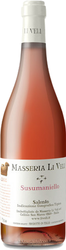 Bouteille de Askos Susumaniello Rosato Salento IGT Li Veli de Li Veli