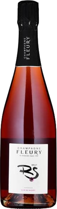 Flasche Champagne Rosé de Saignée Brut AOC BIO Fleury von Fleury