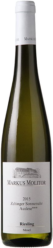 Bottiglia di Riesling trocken Zeltinger Sonnenuhr Auslese** Weingut Markus Molitor di Weingut Markus Molitor