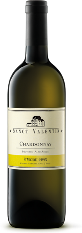 Bouteille de Alto Adige St. Valentin Chardonnay DOC Kellerei St-Michael de Kellerei St-Michael