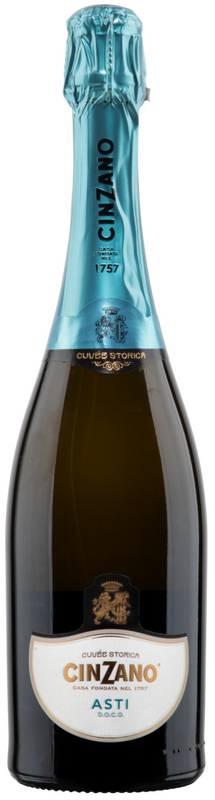 Flasche Spumante d'Asti DOCG dolce Cinzano von Cinzano