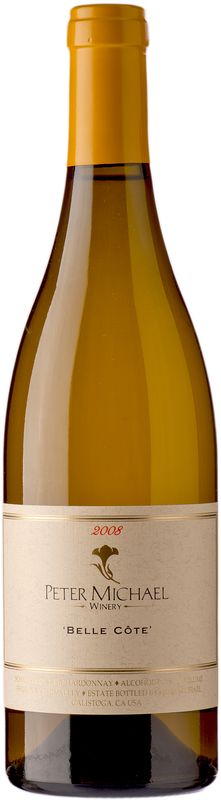 Bottiglia di Chardonnay Belle Cote Peter Michael di Peter Michael