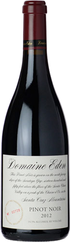 Bouteille de Pinot Noir Estate Santa Cruz Mountains Mount Eden Vineyards de Mount Eden Vineyards