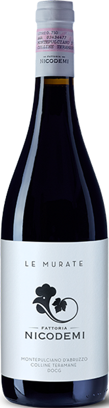 Bottiglia di Montepulciano d'Abruzzo Le Murate Fattoria Nicodemi di Fattoria Nicodemi