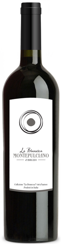 Bottiglia di Montepulciano d'Abruzzo DOC La Brunesca di La Brunesca