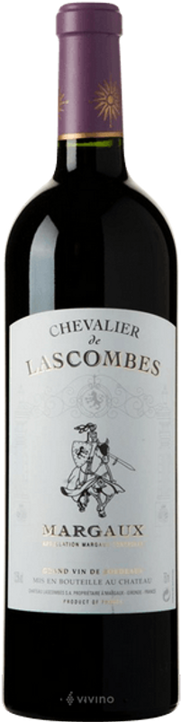 Bottiglia di Chevalier De Lascombes Margaux AOC Château Lascombes di Château Lascombes