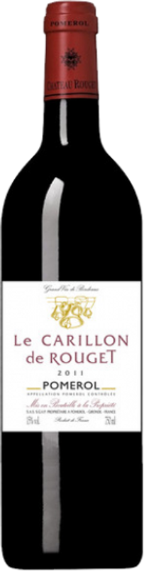 Flasche Carillon De Rouget 2eme Vin Pomerol Château Rouget von Château Rouget