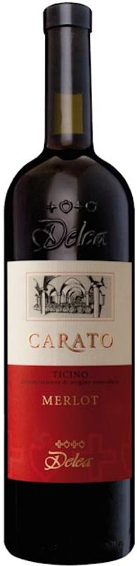 Flasche Merlot Ticino DOC Carato Angelo Delea von Angelo Delea