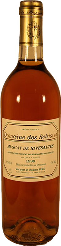 Bottiglia di Muscat De Rivesaltes AOC Domaine des Chênes di Domaine des Chênes