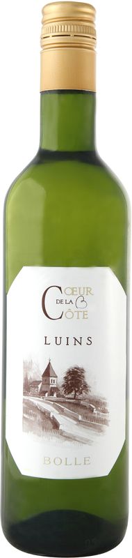 Bottiglia di "Coeur de la Cote" Luins AOC La Cote Bolle di Bolle
