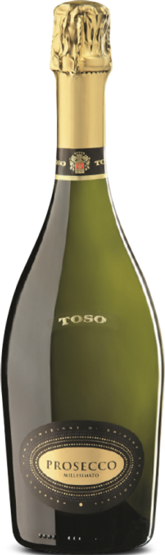 Bottle of Toso Prosecco Millesimato Extra Dry DOC Toso from Toso