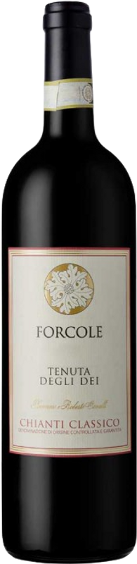 Flasche Chianti Classico DOCG Forcole Tenuta degli Dei - Roberto Cavalli von Tenuta degli Dei - Roberto Cavalli