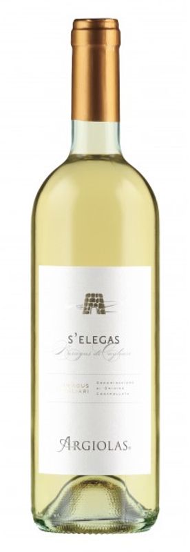 Flasche "S'Elegas" Nuragus di Cagliari DOC Argiolas von Argiolas