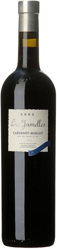Bottle of Cabernet Merlot Vin de Pays d'Oc Les Jamelles from Les Jamelles