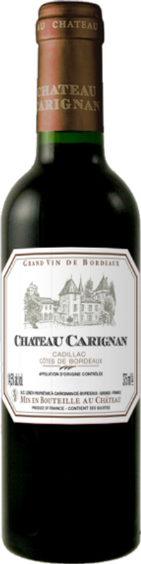 Bouteille de Château Carignan Premières Côtes de Bordeaux AC Château Carignan de Château Carignan