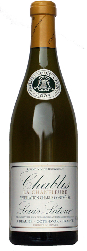 Bouteille de Chablis La Chanfleure AC Domaine Louis Latour de Domaine Louis Latour