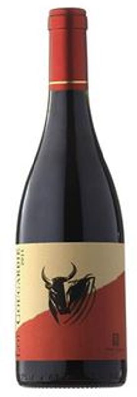 Bouteille de Lou Coucardie rouge AOP Costieres de Nimes Michel Gassier de Michel Gassier