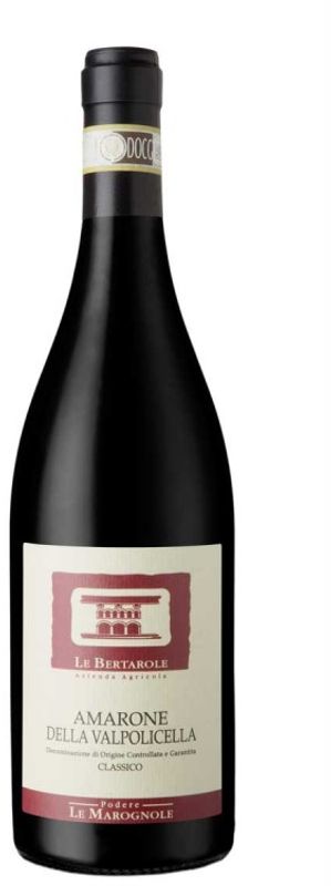 Flasche Amarone Classico DOC Le Bertarole Azienda Agricola Le Bertarole von Azienda Agricola Le Bertarole