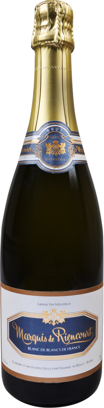 Flasche Marquis de Riencourt Blanc Brut Mousseux Blanc de Blancs de France Hammel SA von Hammel SA