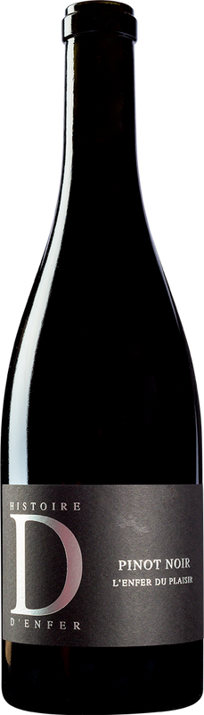 Flasche Pinot Noir L'Enfer du Plaisir Wallis AOC Histoire d'Enfer von Histoire d'Enfer