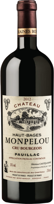 Flasche Château-Haut Bages Monpelou A.O.C. Château-Haut Bages Monpelou von Château-Haut Bages Monpelou