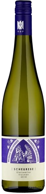 Flasche Scheurebe Gleisweiler trocken Theo Minges von Theo Minges