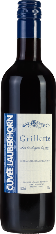 Flasche Cuvee Lauberhorn Rouge Neuchatel VdP Grillette Domaine De Cressier von Grillette Domaine De Cressier