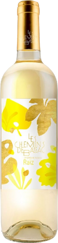 Bouteille de Raiz Blanc VDP d'Oc Les Chemins de Bassac de Les Chemins de Bassac