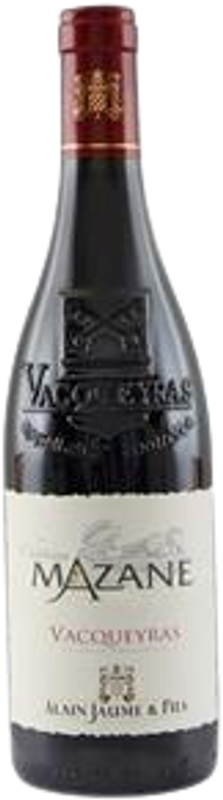 Bottiglia di Château de Mazane Vacqueyras AOC Bio Alain Jaume & Fils di Alain Jaume & Fils