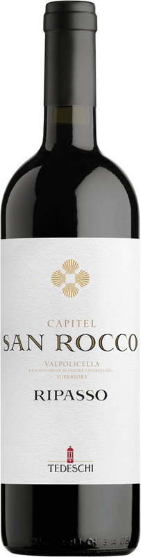 Flasche Valpolicella Ripasso San Rocco Superiore DOC Tedeschi von Tedeschi