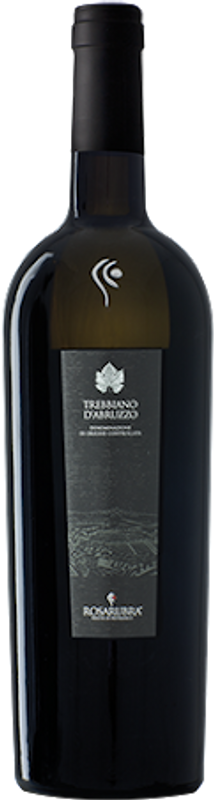 Bottiglia di Trebbiano d'Abruzzo DOC Rosarubra di Rosarubra