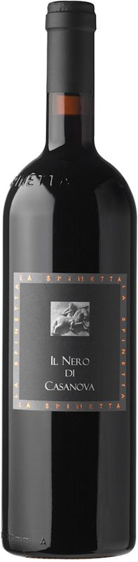 Bottiglia di Sangiovese di Toscana IGT Il Nero di Casanova La Spinetta di La Spinetta