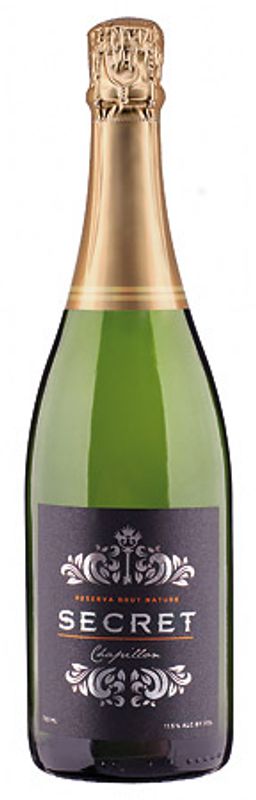 Flasche Cava DO Secret Artisanal Reserva Brut Nature Chapillon von Chapillon