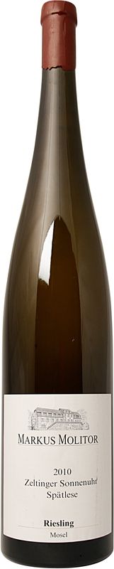 Bottle of Riesling Spatlese trocken Zeltinger Sonnenuhr Weingut Markus Molitor from Weingut Markus Molitor