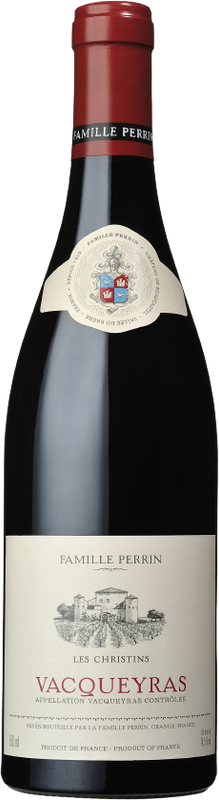 Flasche Les Christins Vacqueyras AOC Famille Perrin von Famille Perrin
