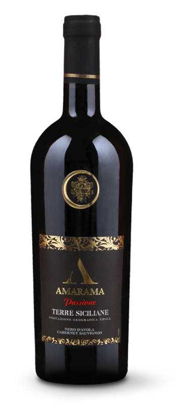 Flasche Amarama Passione Sicilia DOC Provinco Italia S.P.A. von Provinco Italia S.P.A.