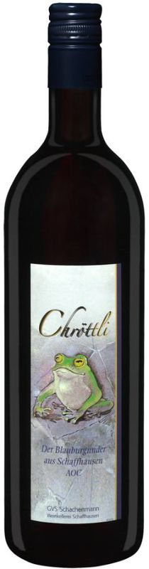Flasche Steiner Chröttli Blauburgunder GVS Schachenmann von GVS Schachenmann