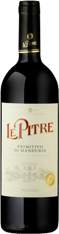 Flasche Le Pitre Primitivo di Manduria Tenuta Mottura von Tenuta Mottura