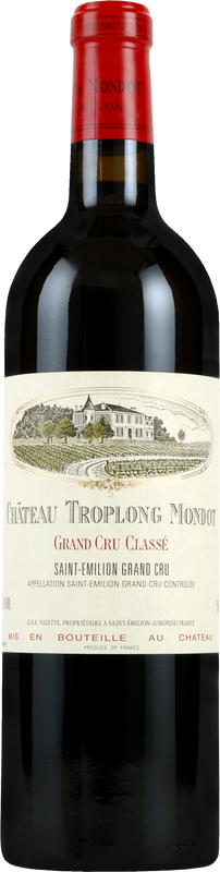 Bottiglia di Château Troplong Mondot 1er Grand Cru Classe B Château Troplong Mondot di Château Troplong Mondot