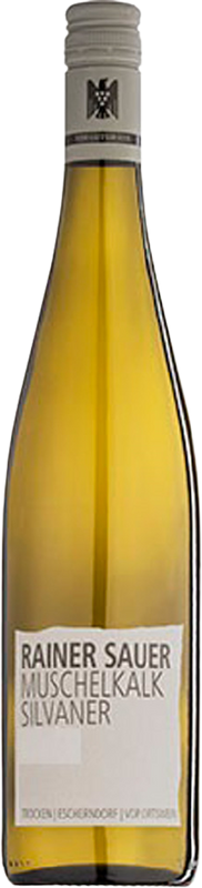 Flasche Silvaner Muschelkalk trocken Weingut Rainer Sauer von Weingut Rainer Sauer