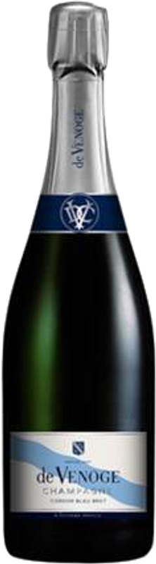 Bottiglia di Champagne Brut Cordon Bleu De Venoge di De Venoge
