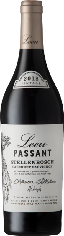 Bottiglia di Stellenbosch Cabernet Sauvignon Leeu Passant di Leeu Passant
