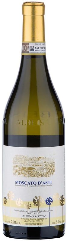 Bottiglia di Moscato d'Asti DOCG Albino Rocca di Albino Rocca